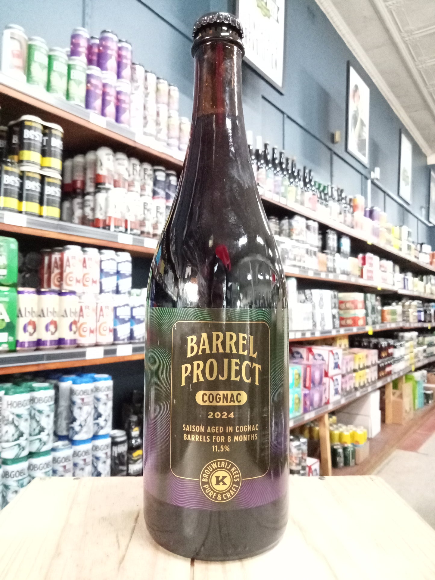 Kees Barrel Project Cognac Barrel Aged Imperial Saison 2024 750ml