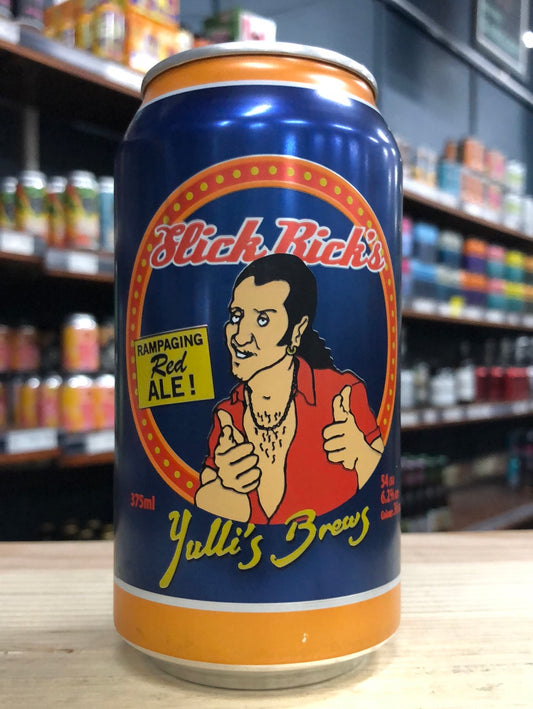 Yullis Slick Rick's Rampaging Red Ale 375ml Can