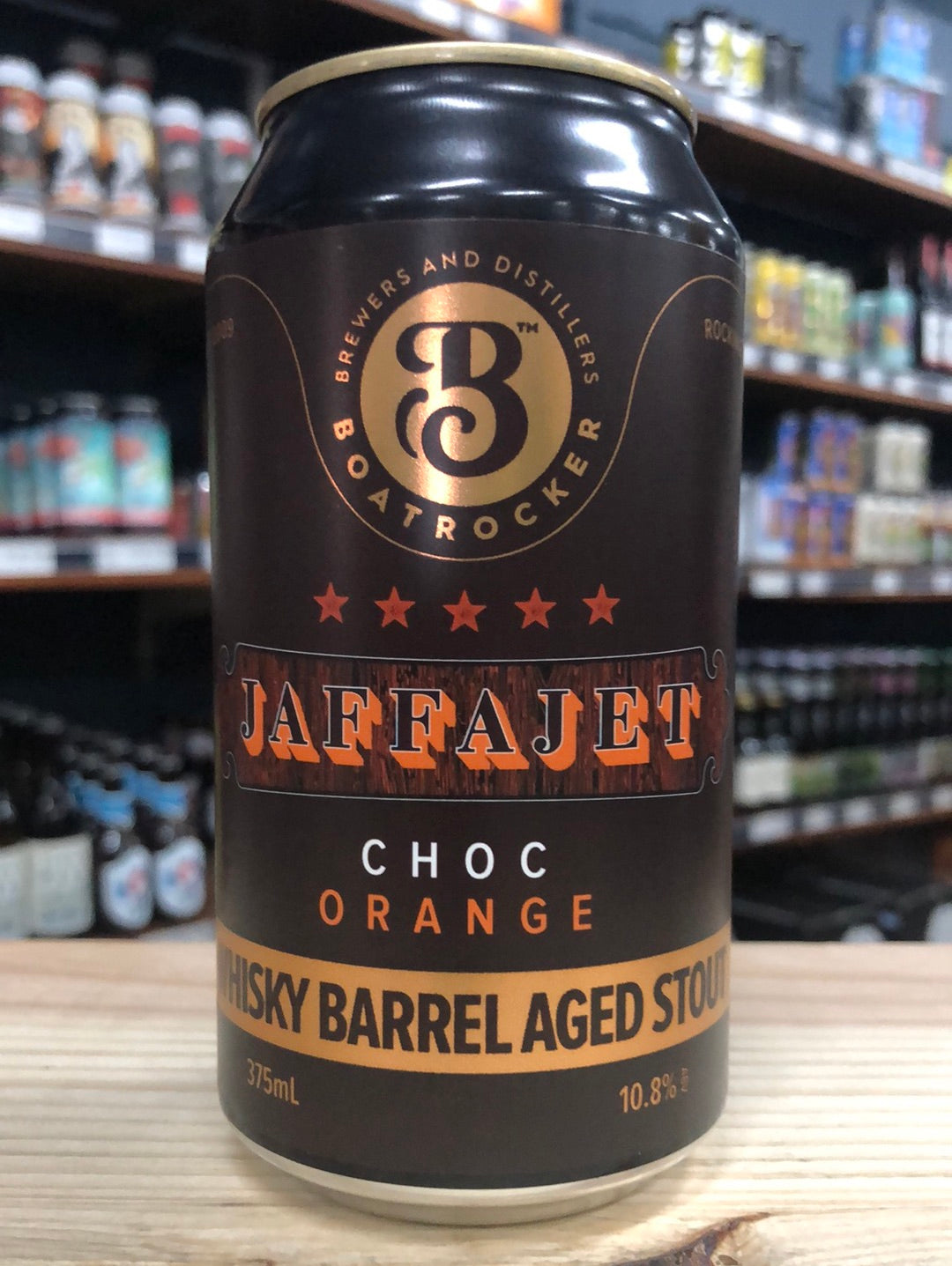 Boatrocker Jaffajet Choc Orange Whisky BA Stout 375ml Can