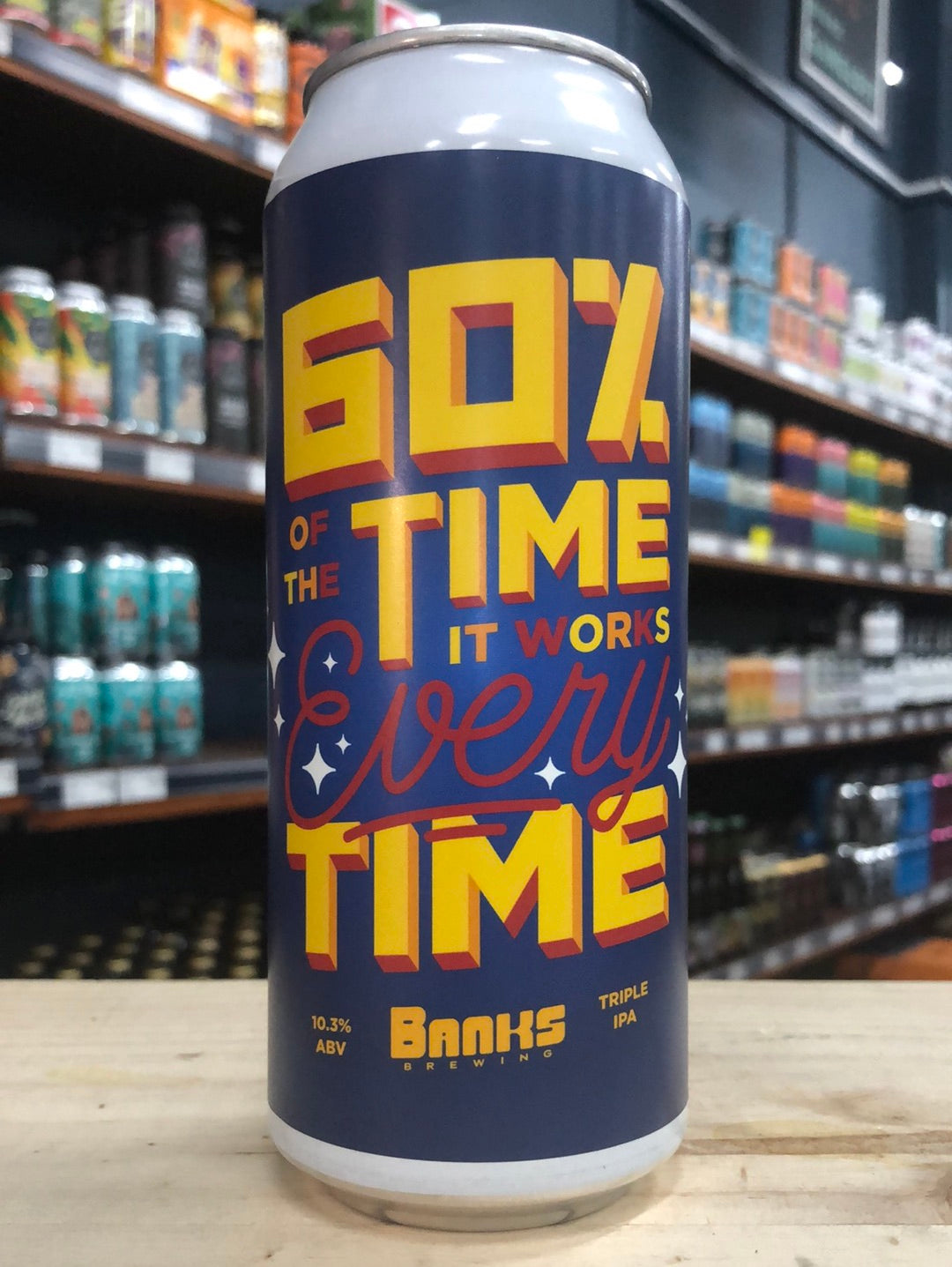 Banks 60% Of The Time It Works Every Time Tripel IPA 500ml Can