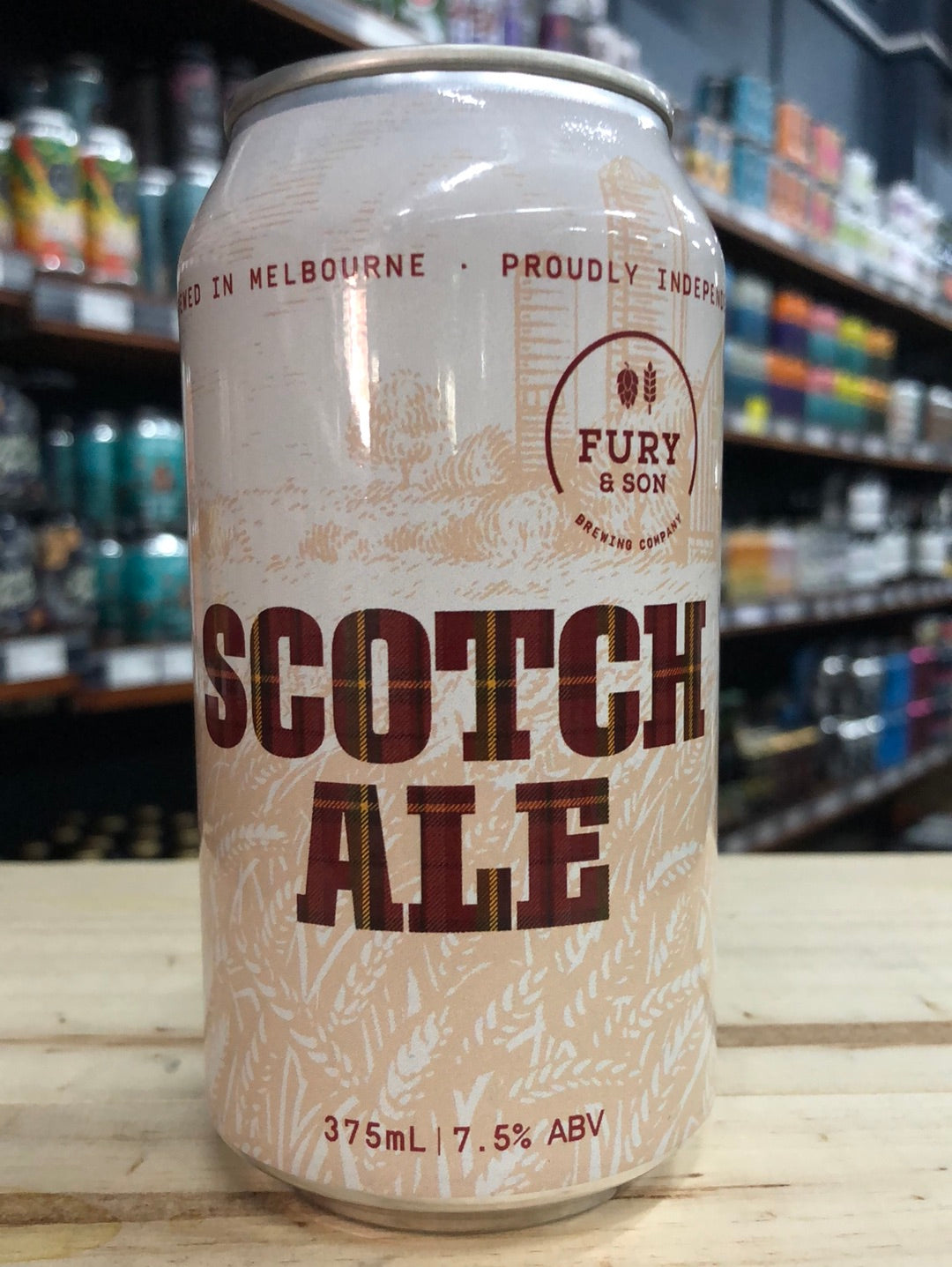 Fury & Son Scotch Ale 375ml Can