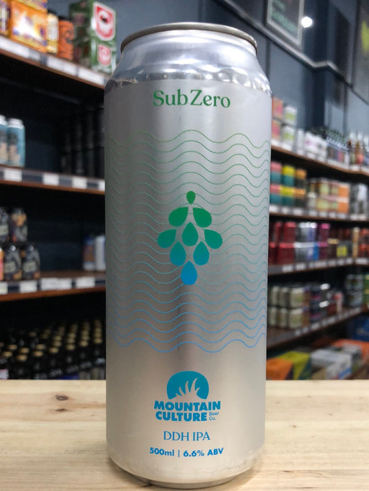 Mountain Culture Sub Zero DDH IPA 500ml Can