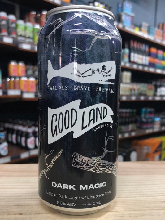 Sailors Grave Dark Magic Belgian Dark Lager 440ml Can