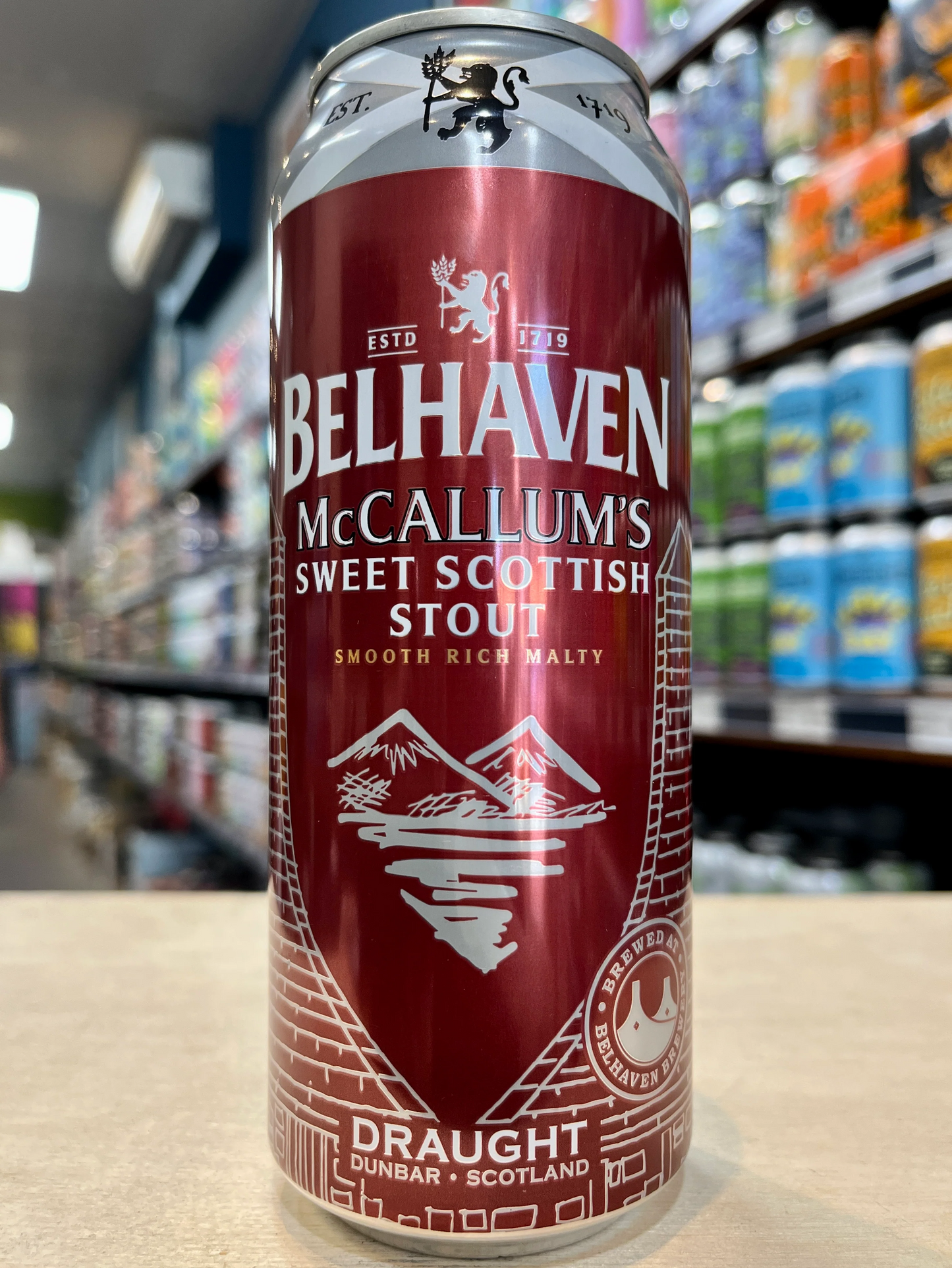 Belhaven McCallum's Sweet Scottish Stout 440ml Can