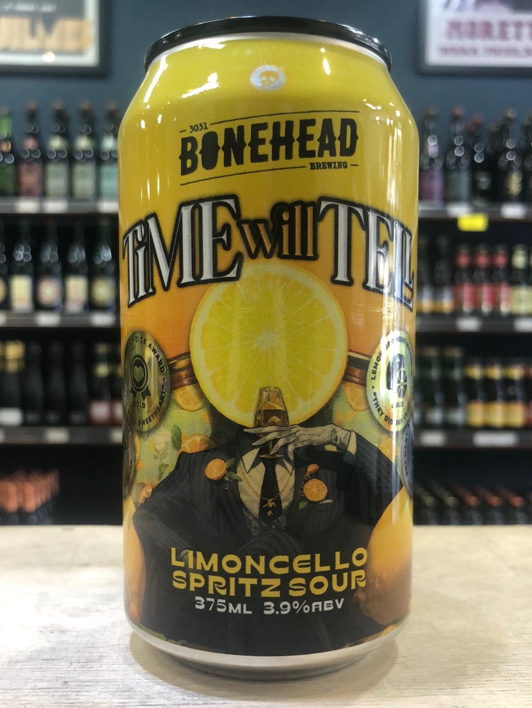 Bonehead Time Will Tell Limoncello Spritz 375ml Can