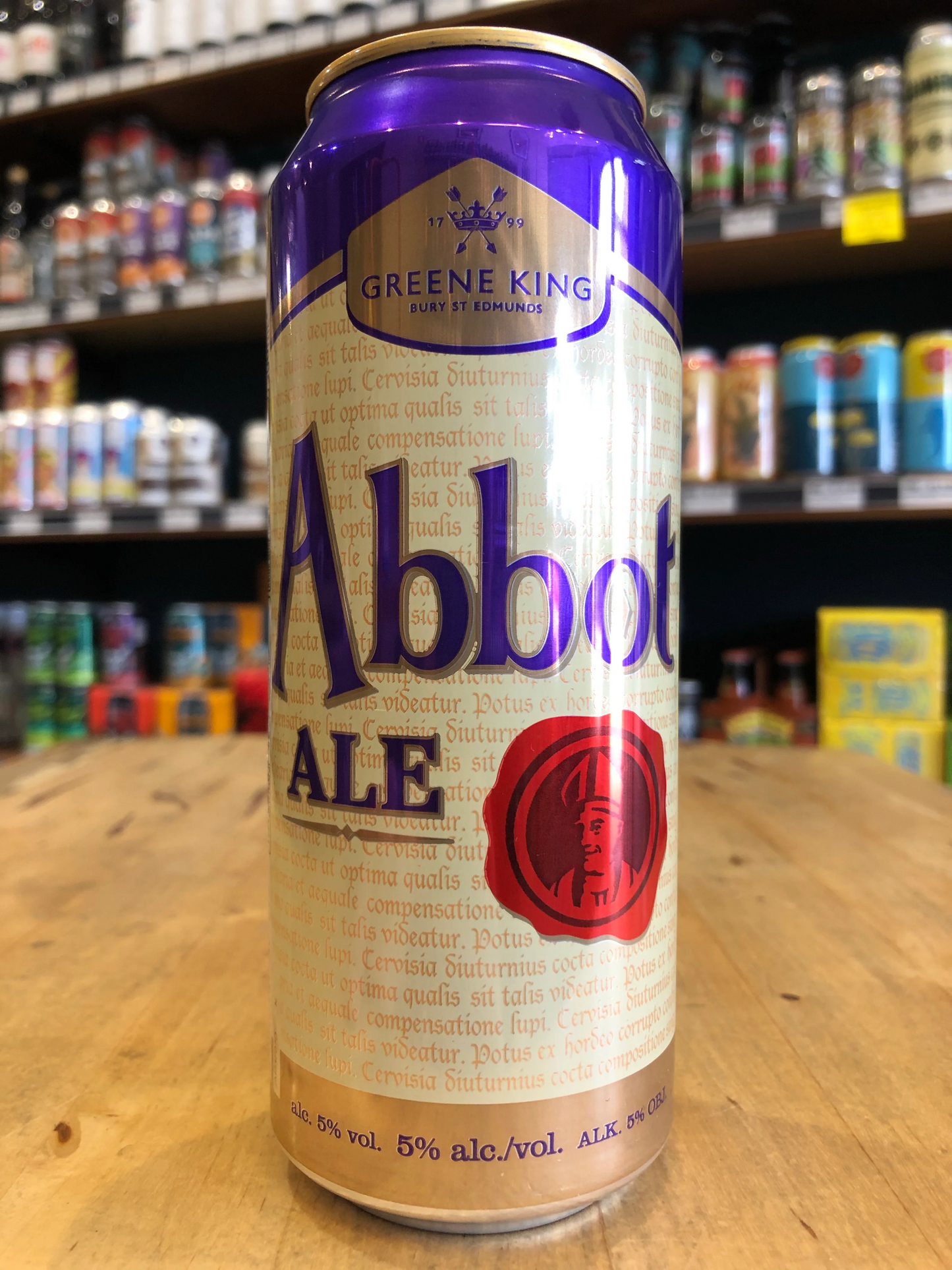 Greene King Abbot Ale 500ml Can