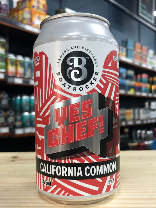 Boatrocker Yes Chef! California Common 375ml Can