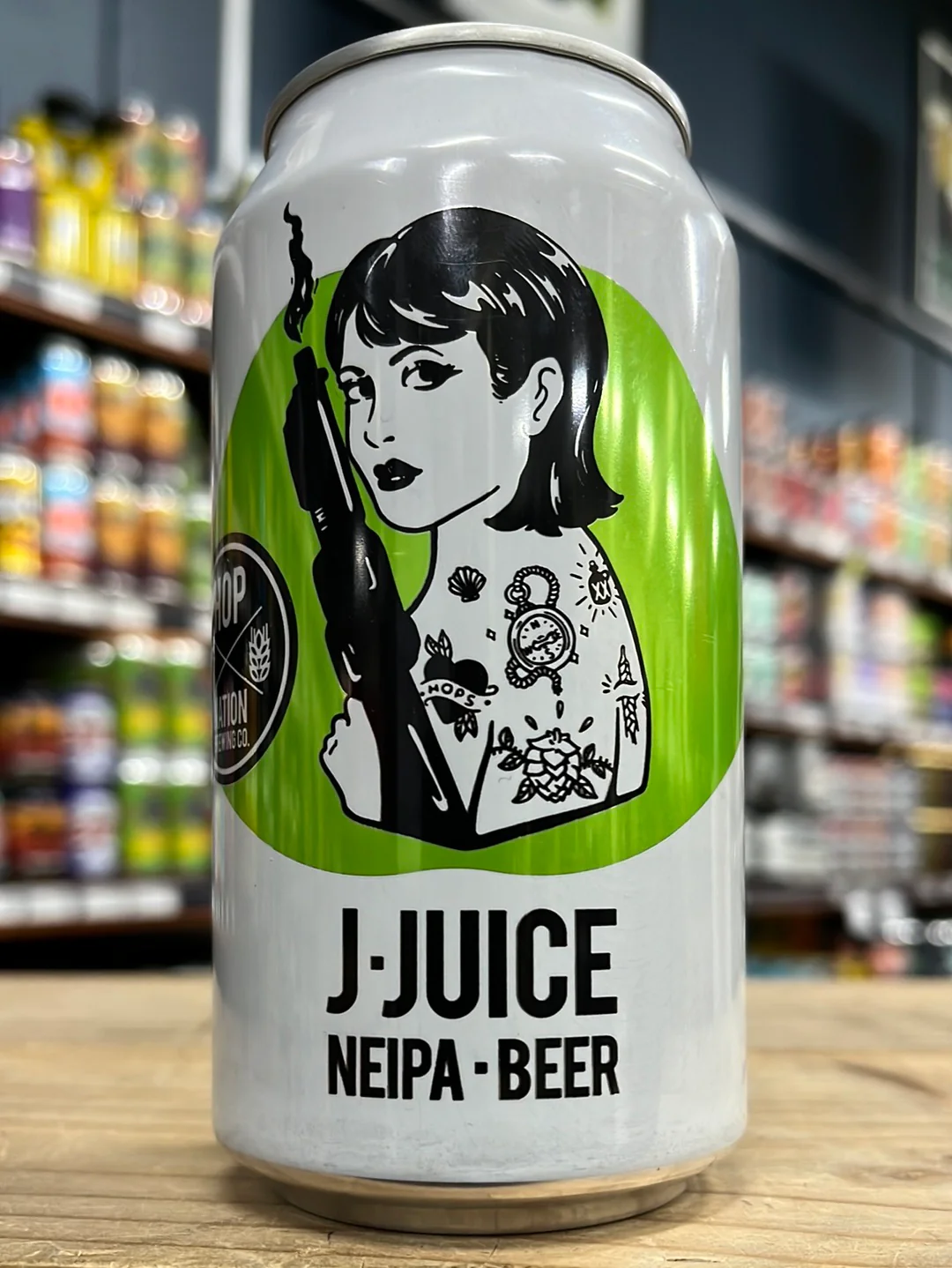 Hop Nation J. Juice Hazy IPA 355ml Can