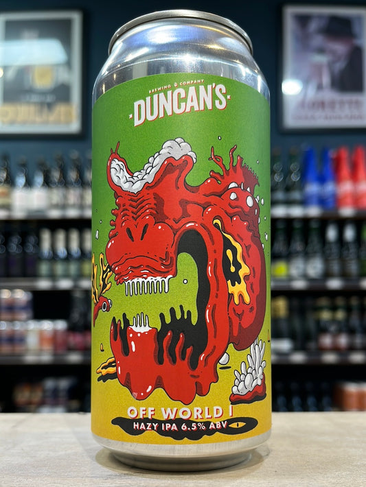 Duncans Off World I Hazy IPA 440ml Can