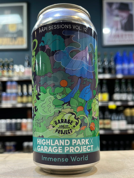 Garage Project Immense World Hapi Sessions Vol 12: Highland Park Pilsner 440ml Can