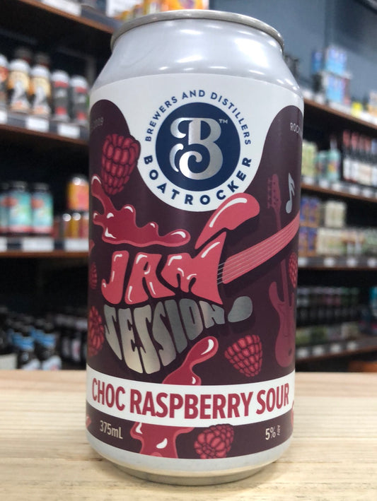 Boatrocker Jam Session Choc Raspberry Sour 375ml Can