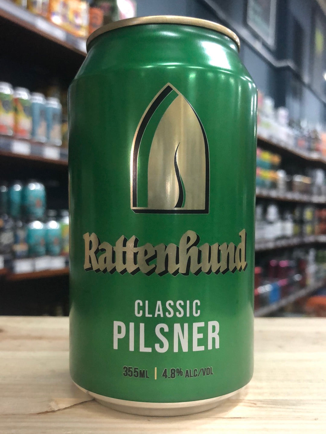 Hop Nation Rattenhund Classic Pilsner 355ml Can - Purvis Beer