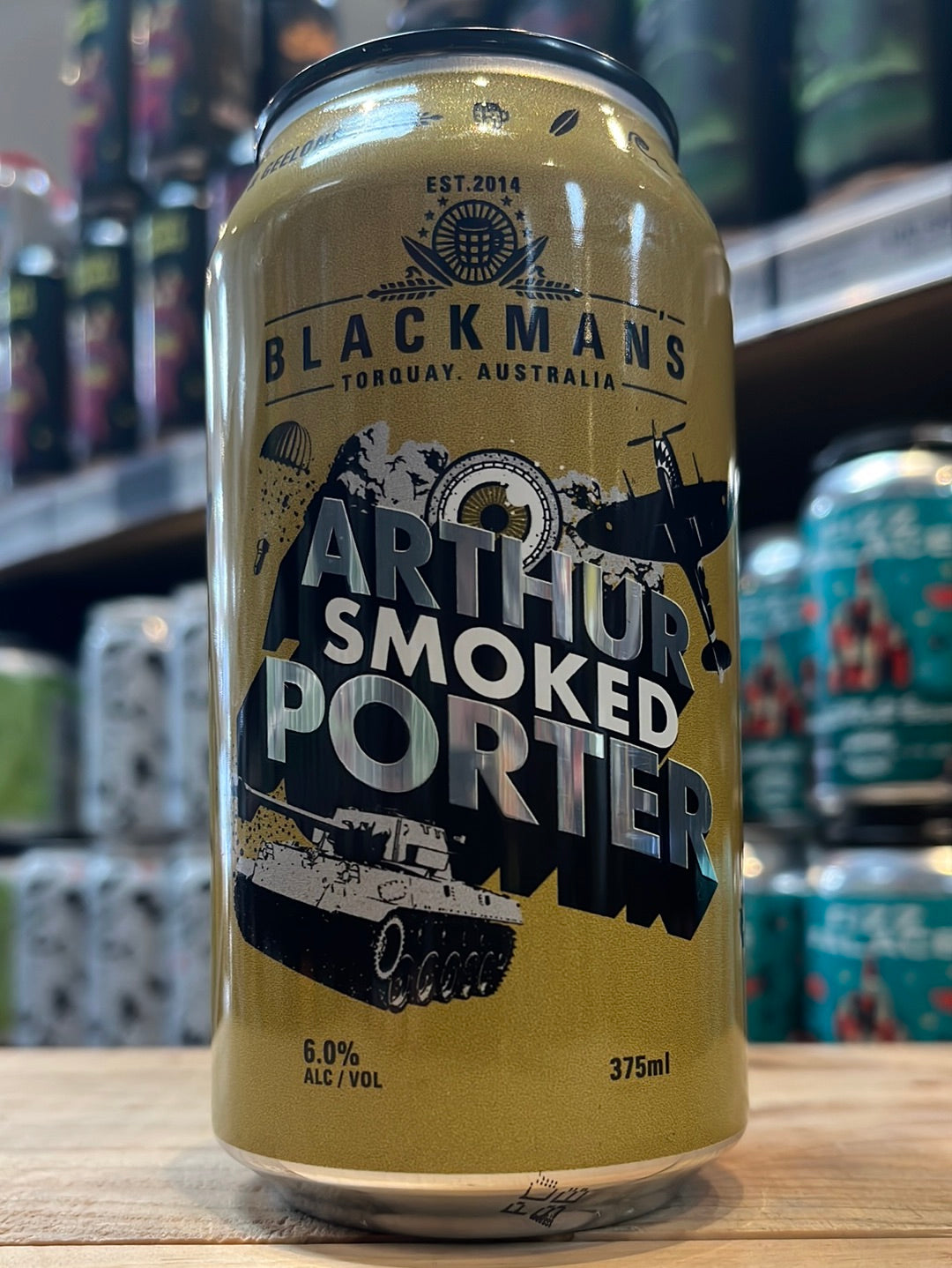 Blackman's Arthur Smoked Porter 375ml Can