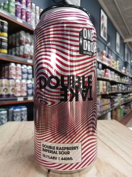 One Drop Double Take Double Raspberry Imperial Sour 440ml Can