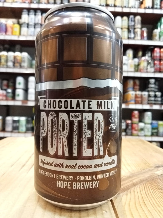 Hope Chocolate Milk Porter 375ml Can