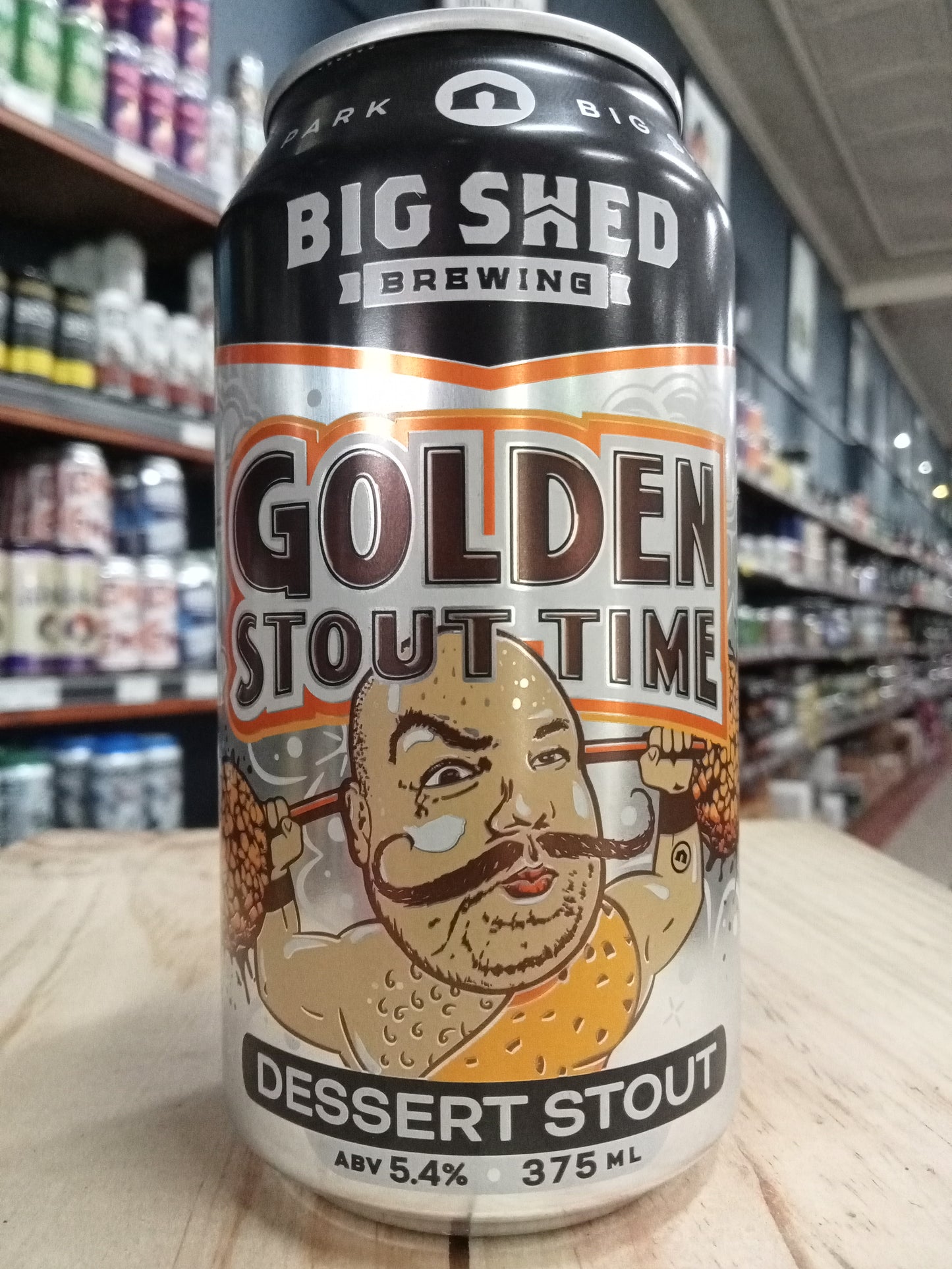 Big Shed Golden Stout Time 375ml Can