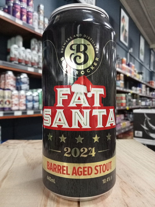 Boatrocker Fat Santa Whisky Barrel Aged Imperial Stout 2024 440ml Can