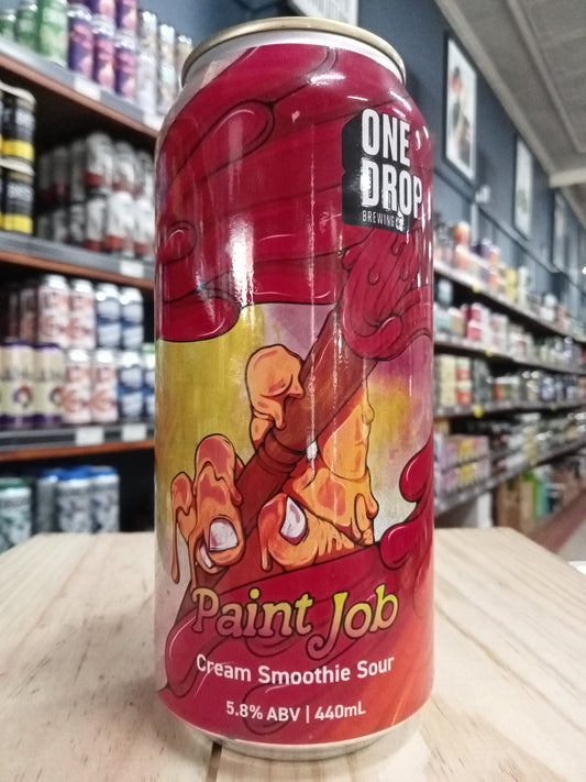 One Drop Paint Job Cream Smoothie Sour 440ml Can