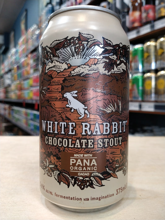 White Rabbit Chocolate Stout 375ml Can