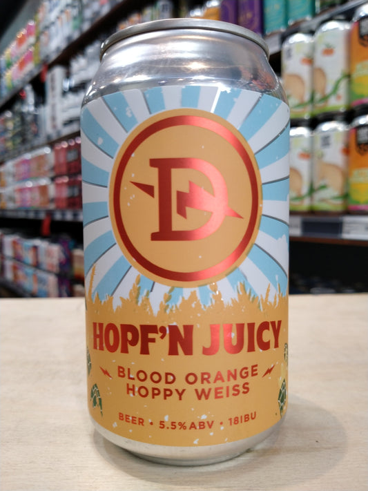 Dainton Hopf'n Juicy Blood Orange Hoppy Weiss 355ml Can