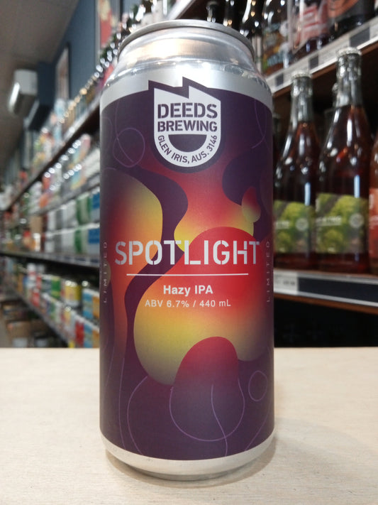 Deeds Spotlight Hazy IPA 440ml Can