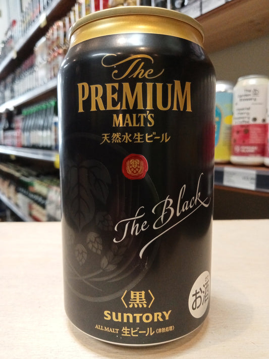 Suntory Premium Malt's The Black Scwarzbier 350ml Can