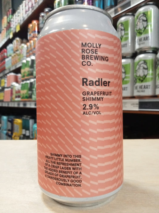 Molly Rose Grapefruit Shimmy Radler 375ml Can