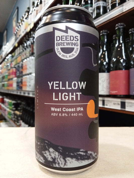 Deeds Yellow Light West Coast IPA 440ml Can