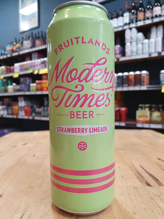 Modern Times Fruitlands Strawberry Limeade 568ml Can