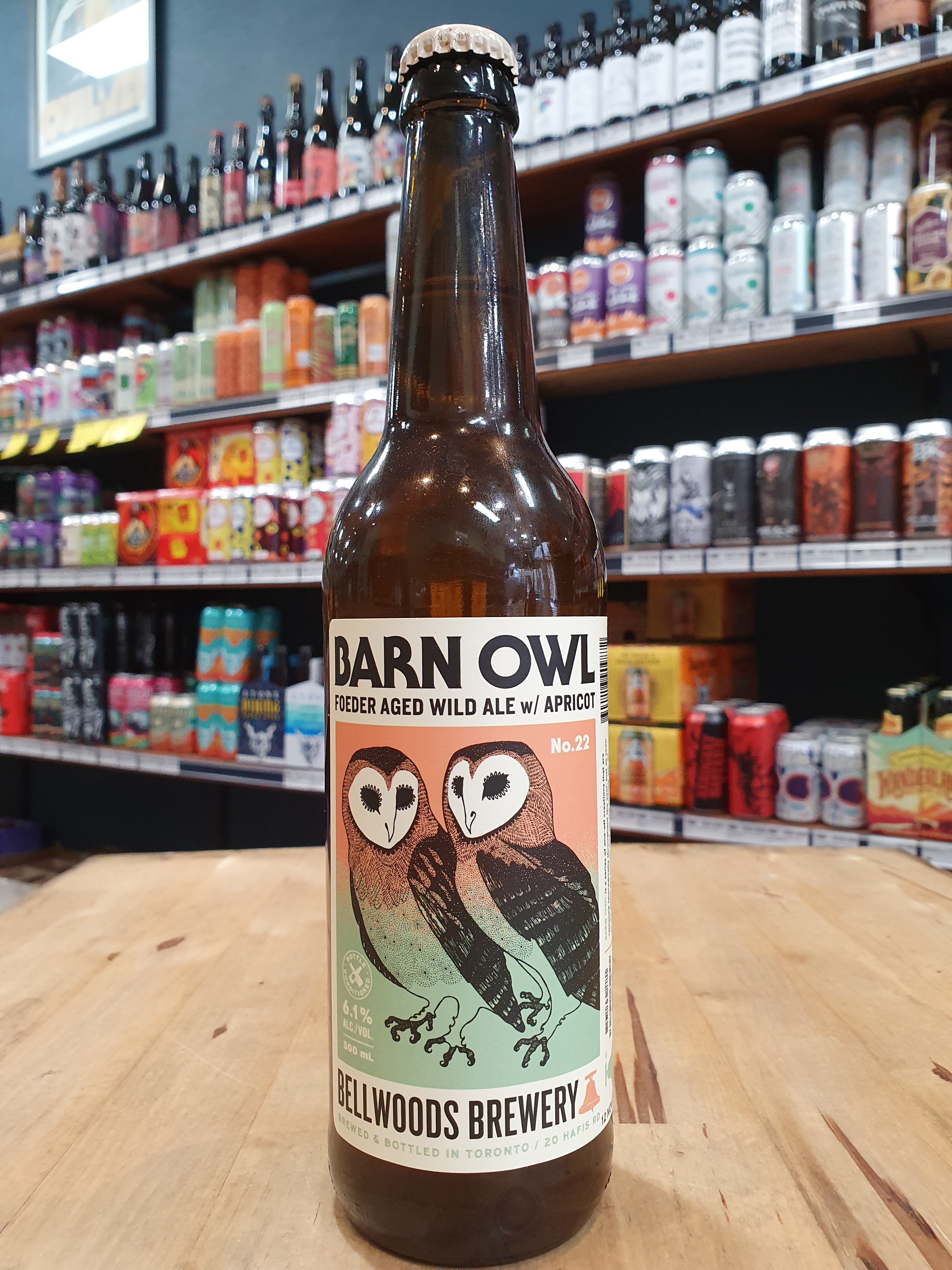 Bellwoods Barn Owl No. 22 500ml - Purvis Beer