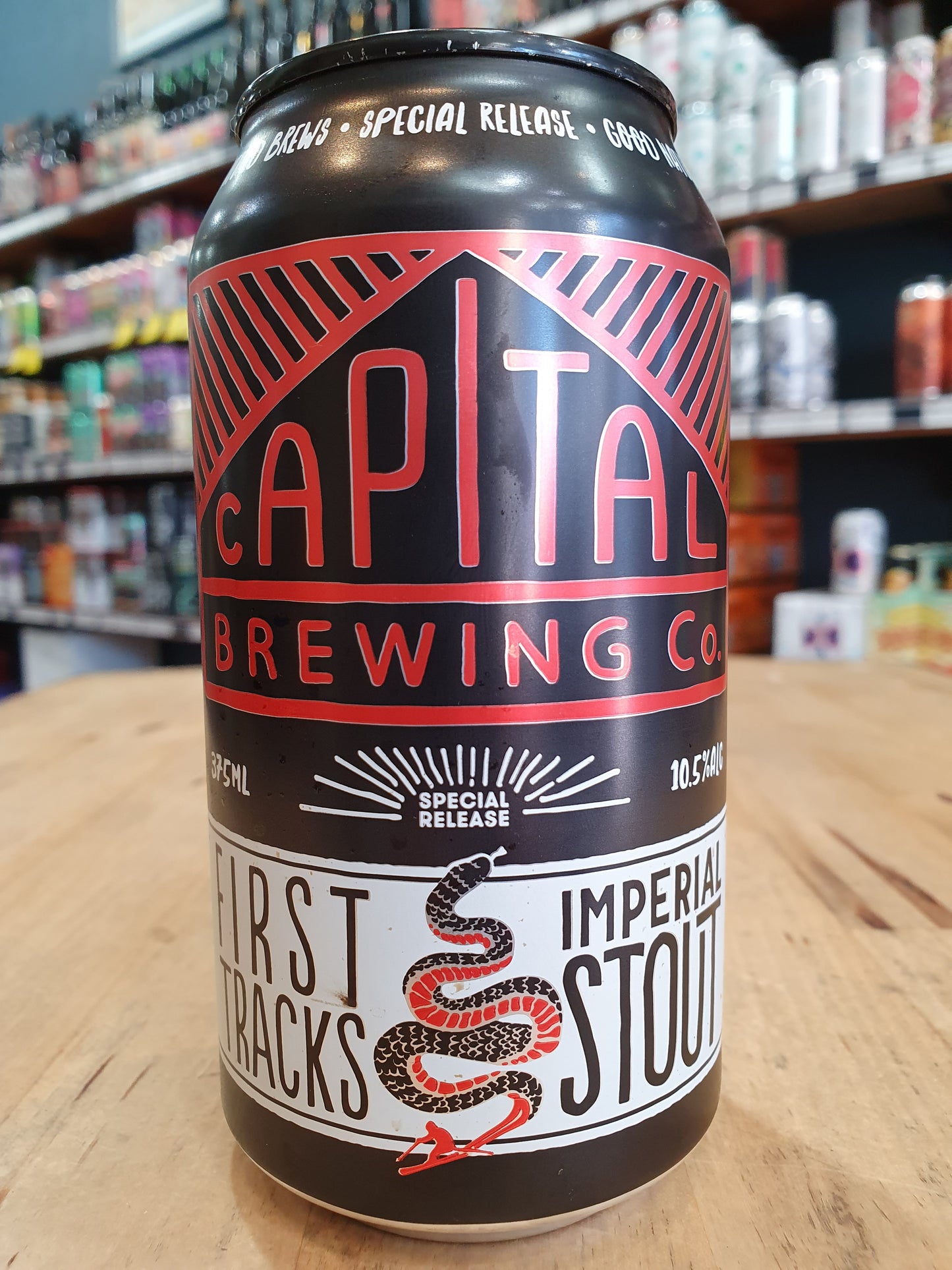 Capital First Tracks Imperial Stout 375ml Can