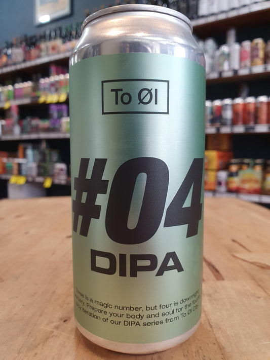 To Øl #04 DIPA 440ml Can