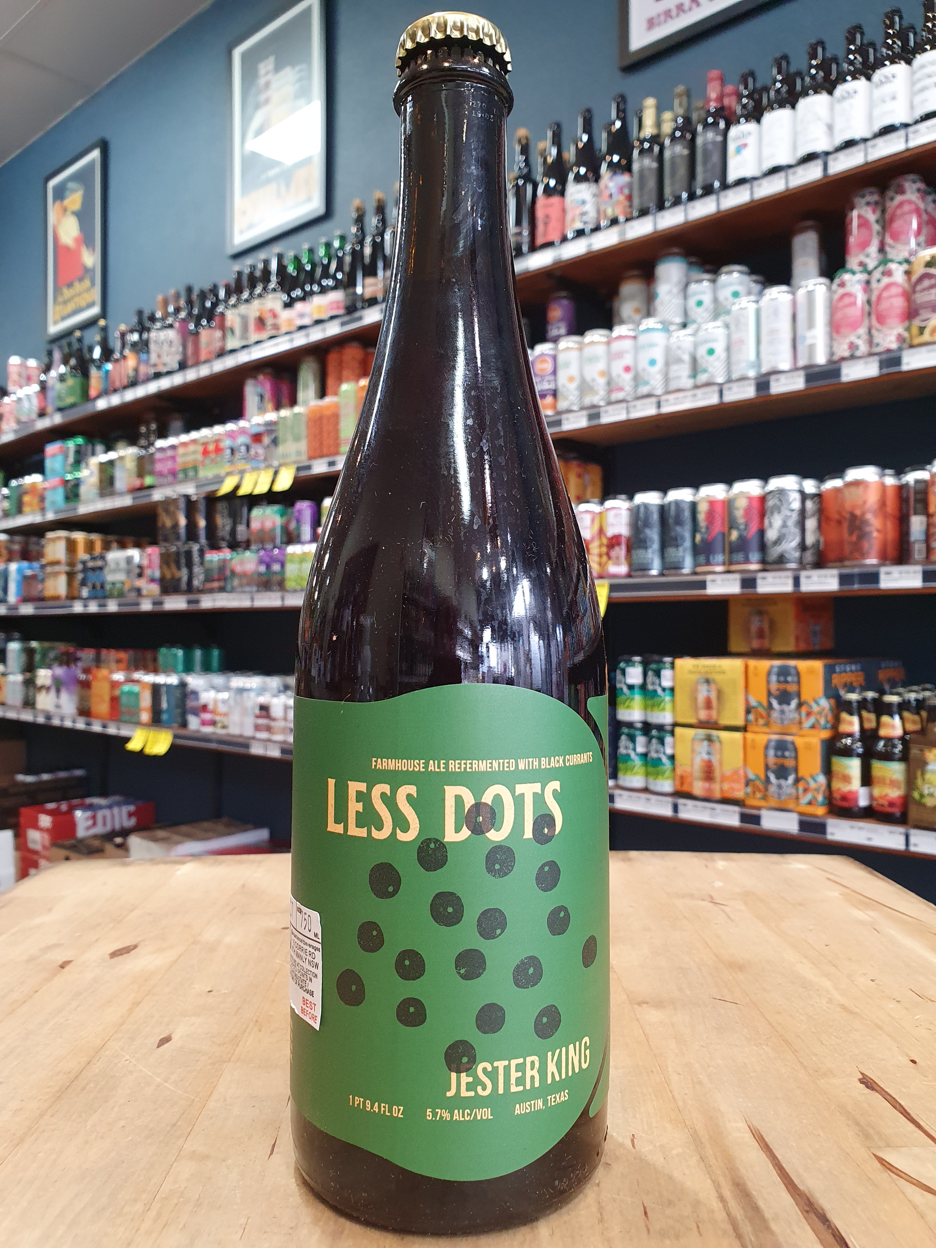 Jester King Less Dots 750ml - Purvis Beer