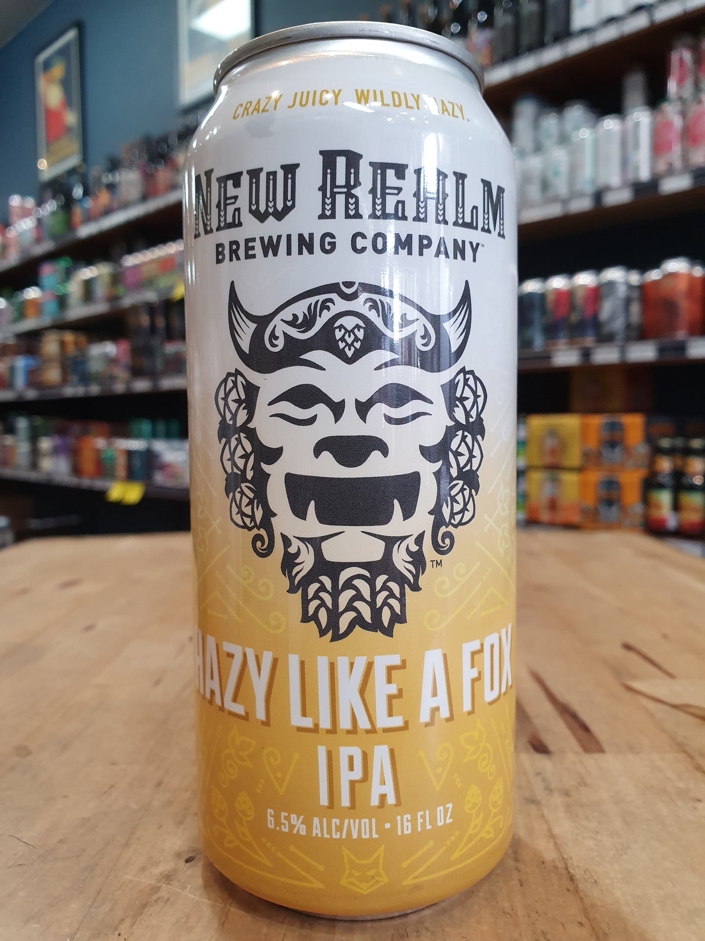 New Realm Hazy Like a Fox IPA 473ml Can