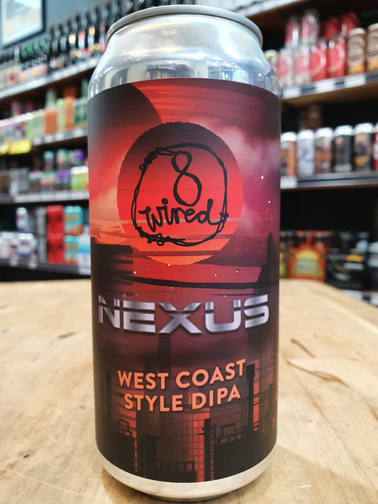 8 Wired Nexus West Coast DIPA 440ml Can