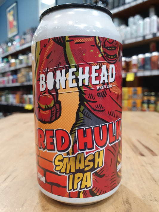 Bonehead Red Hulk Smash IPA 375ml Can