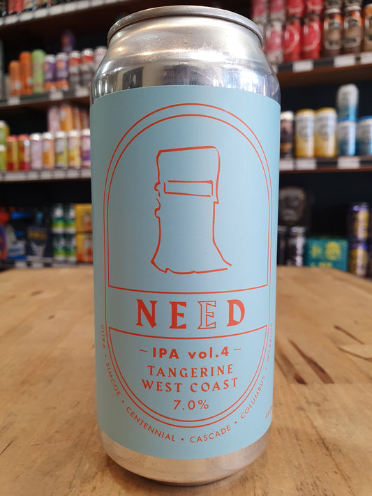 Bridge Road NEed Vol. 4 Tangerine West Coast IPA 440ml Can