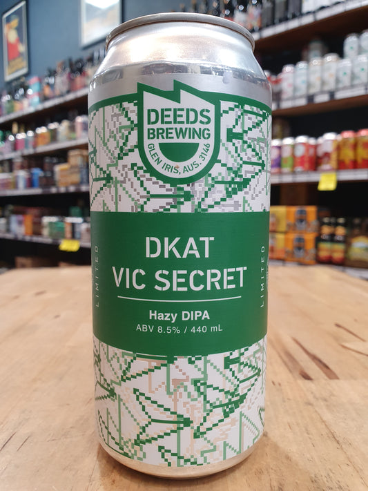 Deeds DKAT Vic Secret Hazy DIPA 440ml Can