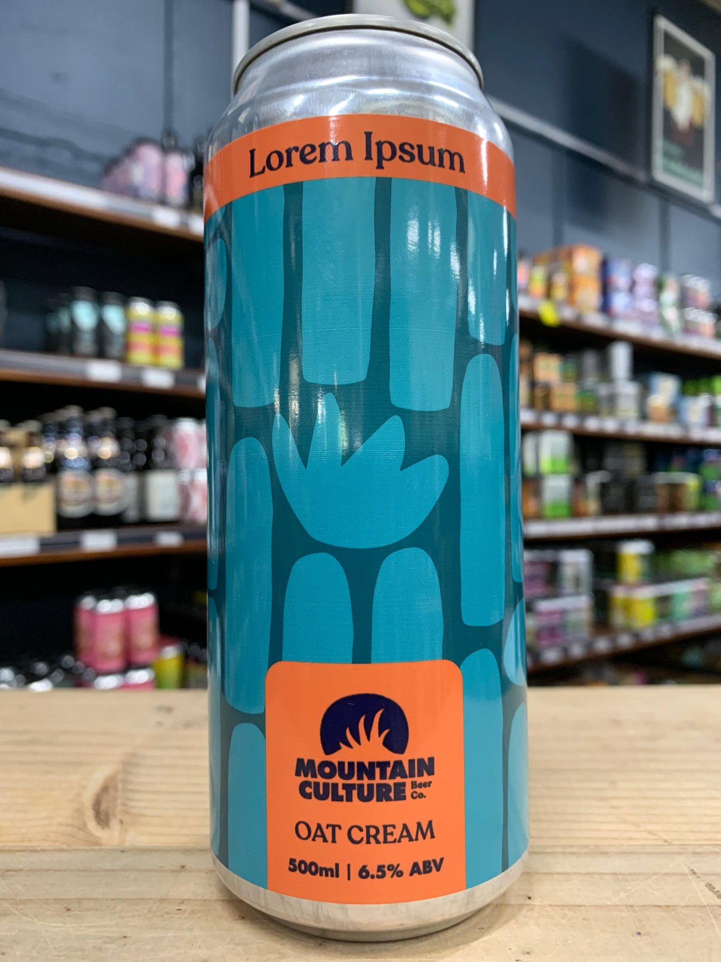 Mountain Culture Lorem Ipsum Oat Cream IPA 500ml Can