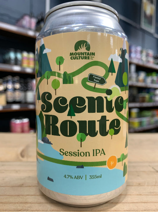 Mountain Culture Scenic Route Session IPA 355ml Can