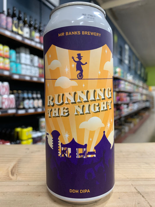 Mr Banks Running The Night DDH DIPA 500ml Can