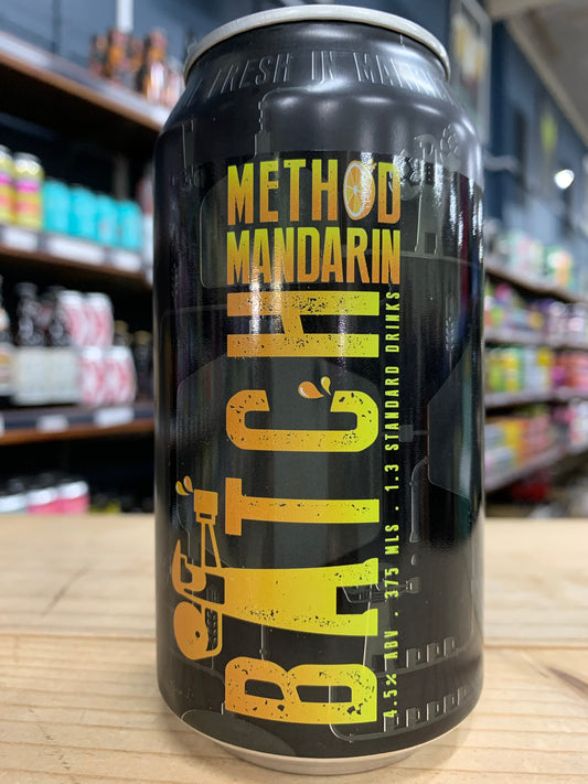 Batch Method Mandarin Sour 375ml Can