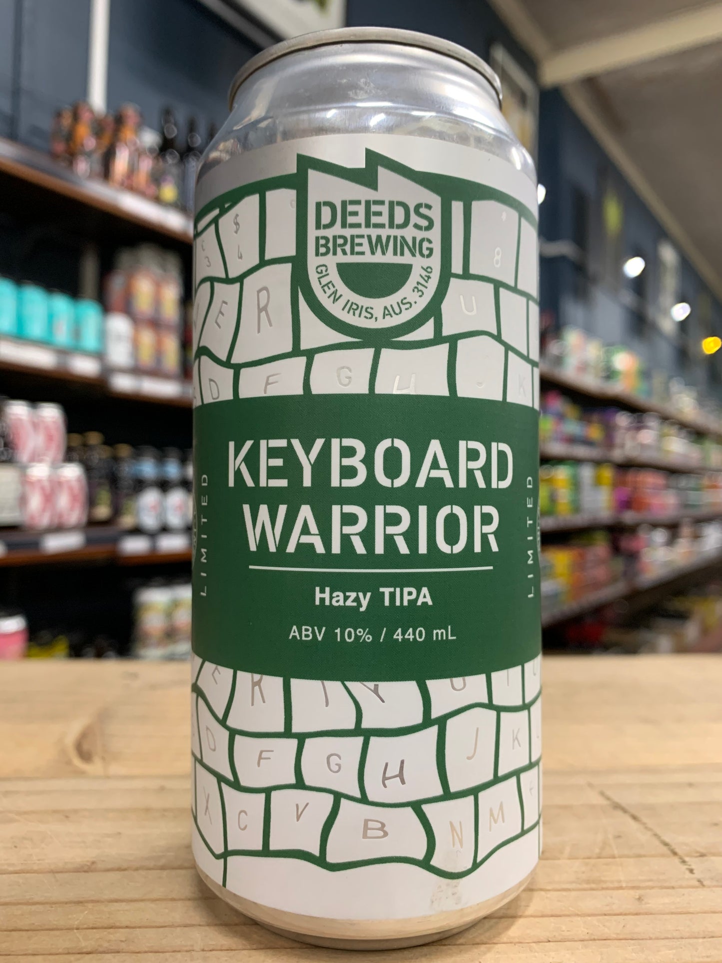 Deeds Keyboard Warrior Hazy TIPA 440ml Can