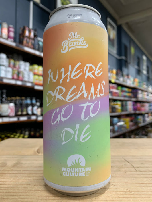 Mr Banks Where Dreams Go To Die DDH DIPA 500ml Can