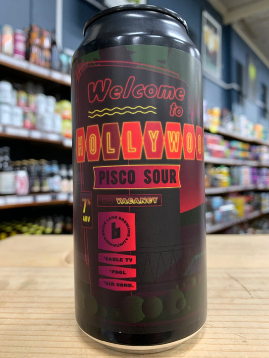 Brick Lane Welcome to Hollywood Pisco Sour 440ml Can