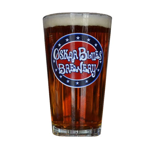 Oskar Blues Pint Glass