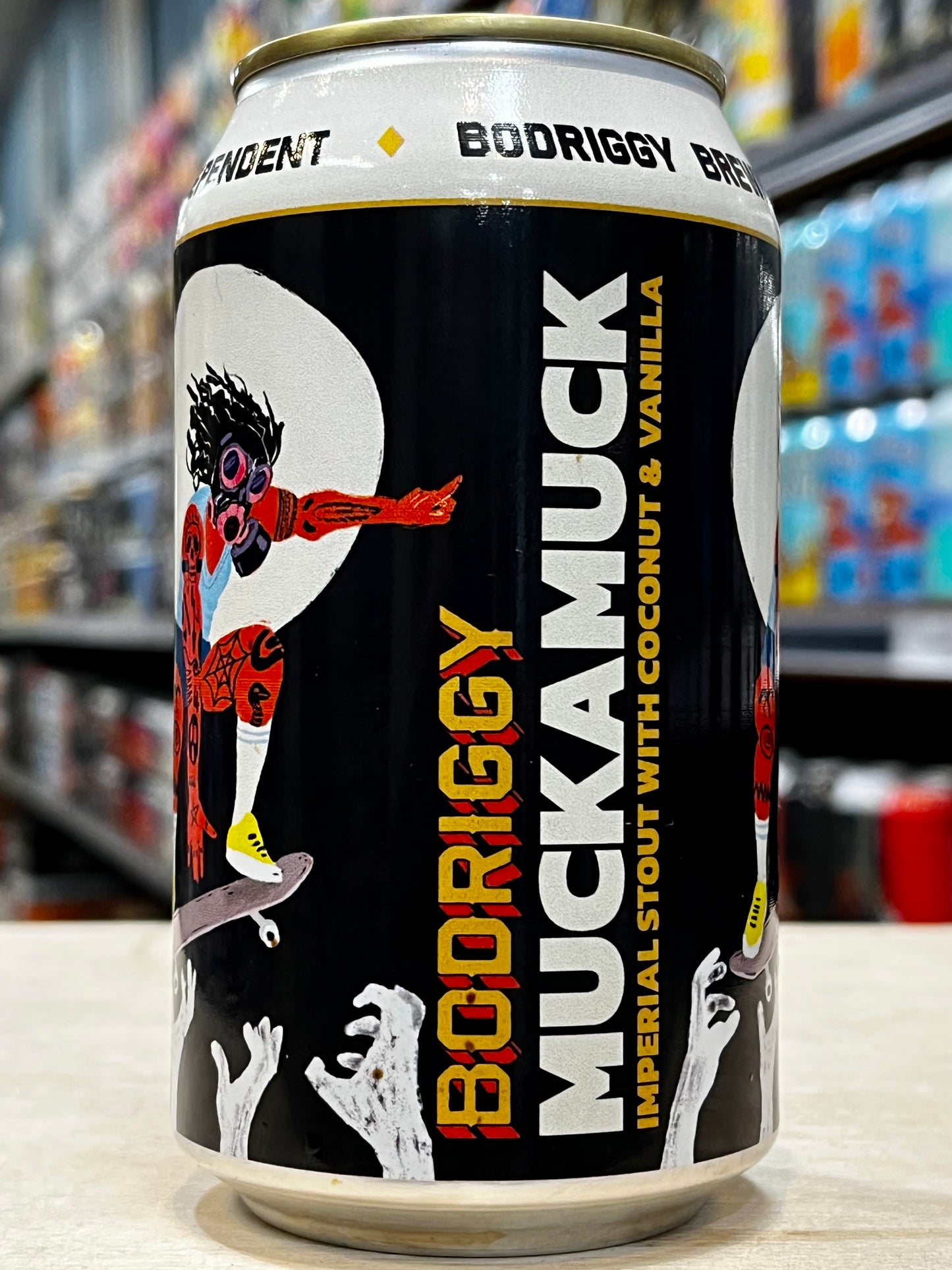 Bodriggy Muckamuck Imperial Coconut & Vanilla Stout 355ml Can