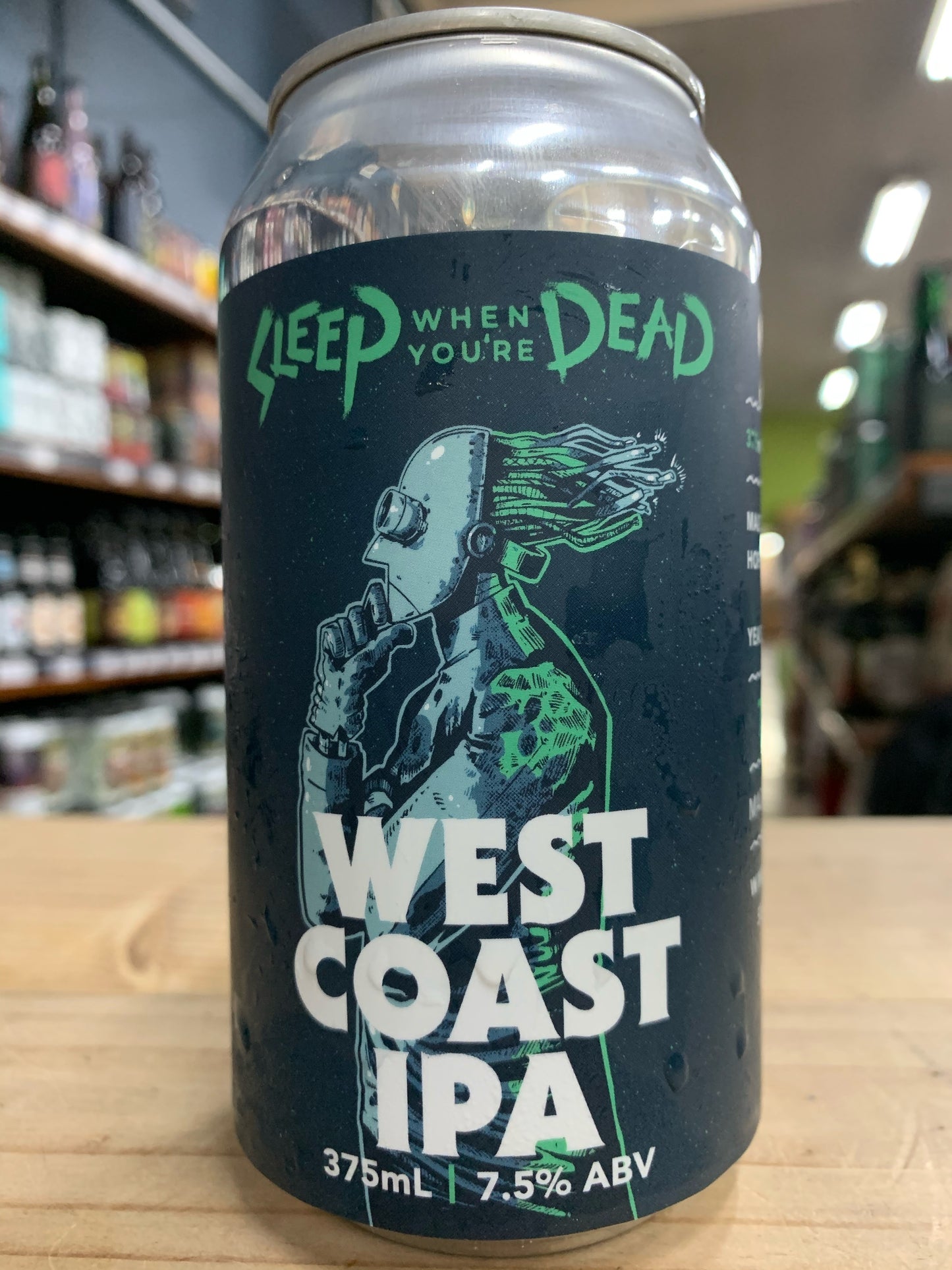 Ballistic Sleep When You're Dead West Coast IPA 375ml Can