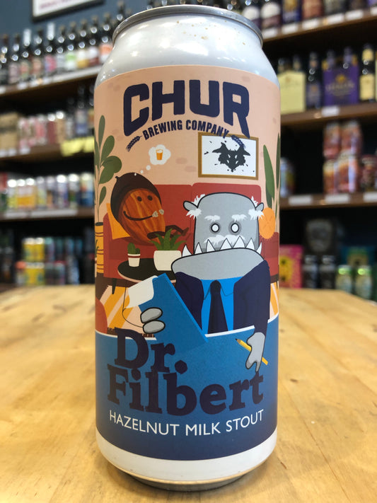 Chur Dr Filbert Hazelnut Milk Stout 440ml Can