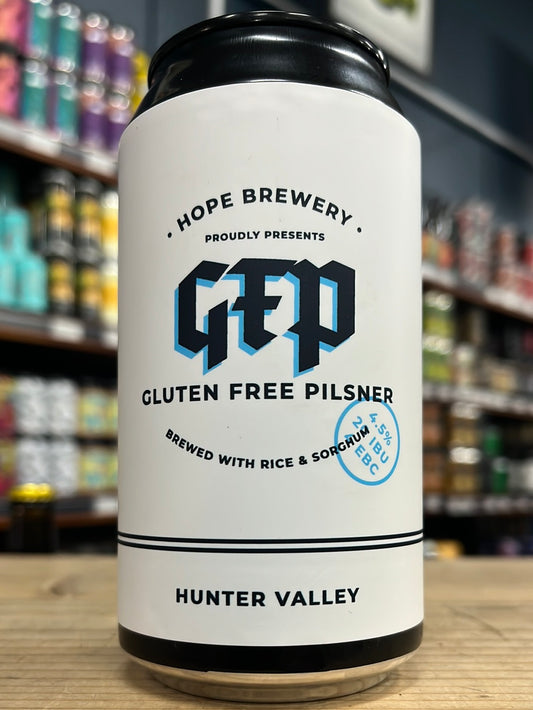 Hope Gluten Free Pilsner 375ml Can